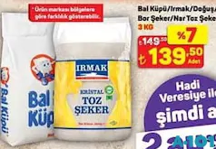 TOZ ŞEKER 3 KG fiyat ve kampanya bilgisi